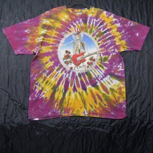 1994 Vintage Grateful Dead Skeleton Guitar Cronies Philip Garris T-Shirt XL